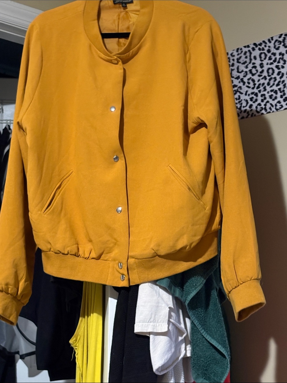 Mustard jacket
